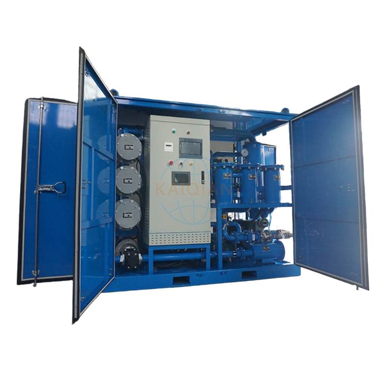 transformer oil processing degassing unit,trailer oil purification equipment, trailer type oil purifier